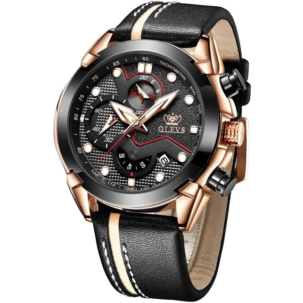OLEVS Multi-Function Sports Quartz Watch for Men 9903
