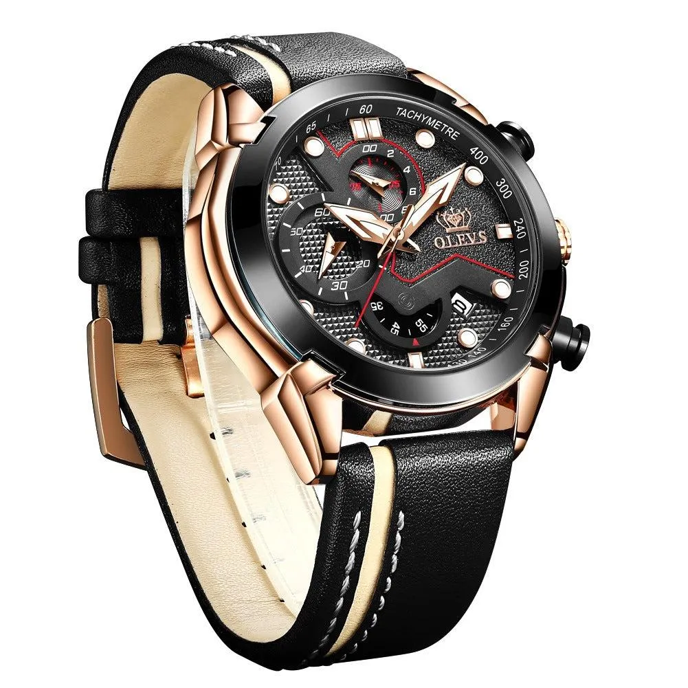 OLEVS Multi-Function Sports Quartz Watch for Men 9903
