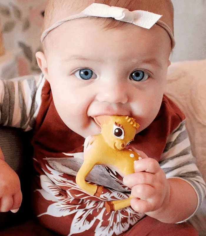 Oli & Carol Olive The Deer Teething Toy Bracelet