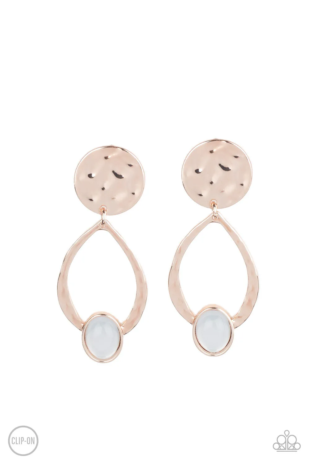 Opal Obsession Rose Gold
Clip-On Earrings