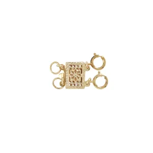 Ornate Square No Tangle Clasp