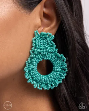 Paparazzi Explosive Energy - Blue Earrings