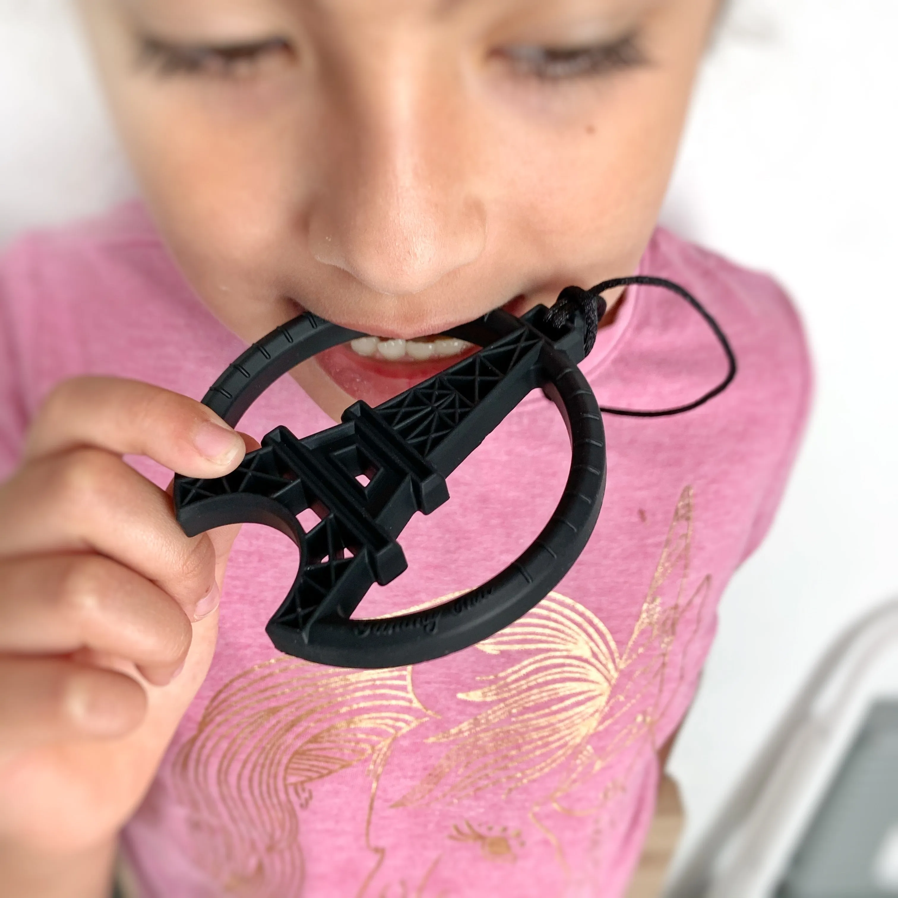 Paris Tower Sensory Chew  Pendant