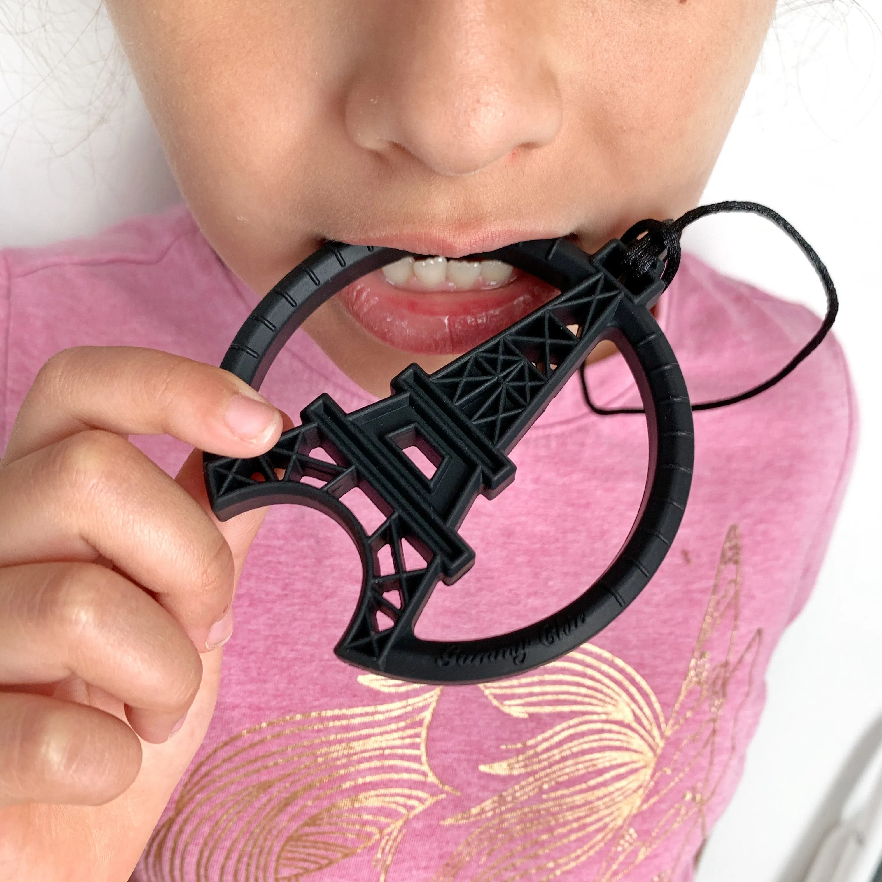 Paris Tower Sensory Chew  Pendant