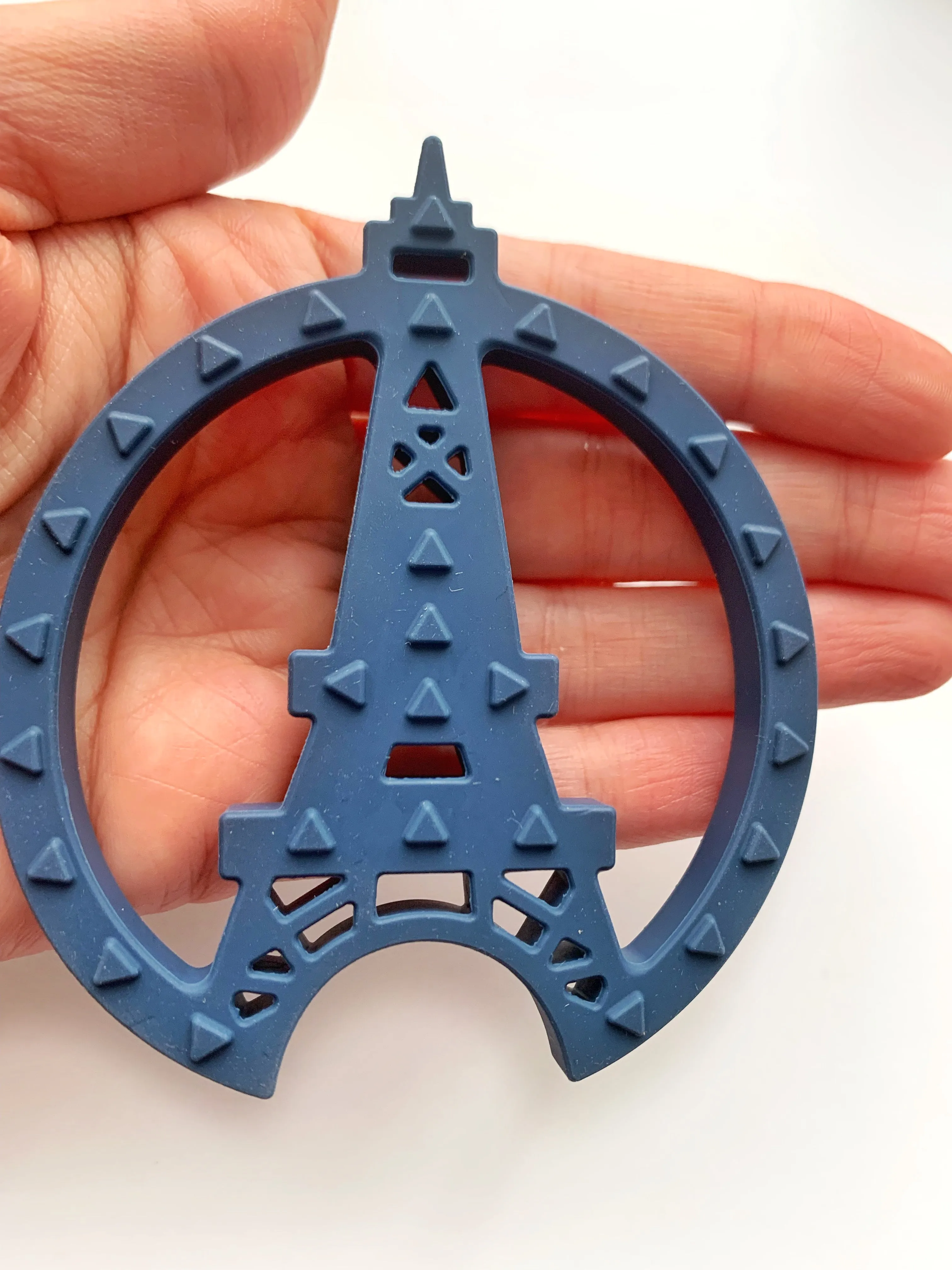 Paris Tower Sensory Chew  Pendant