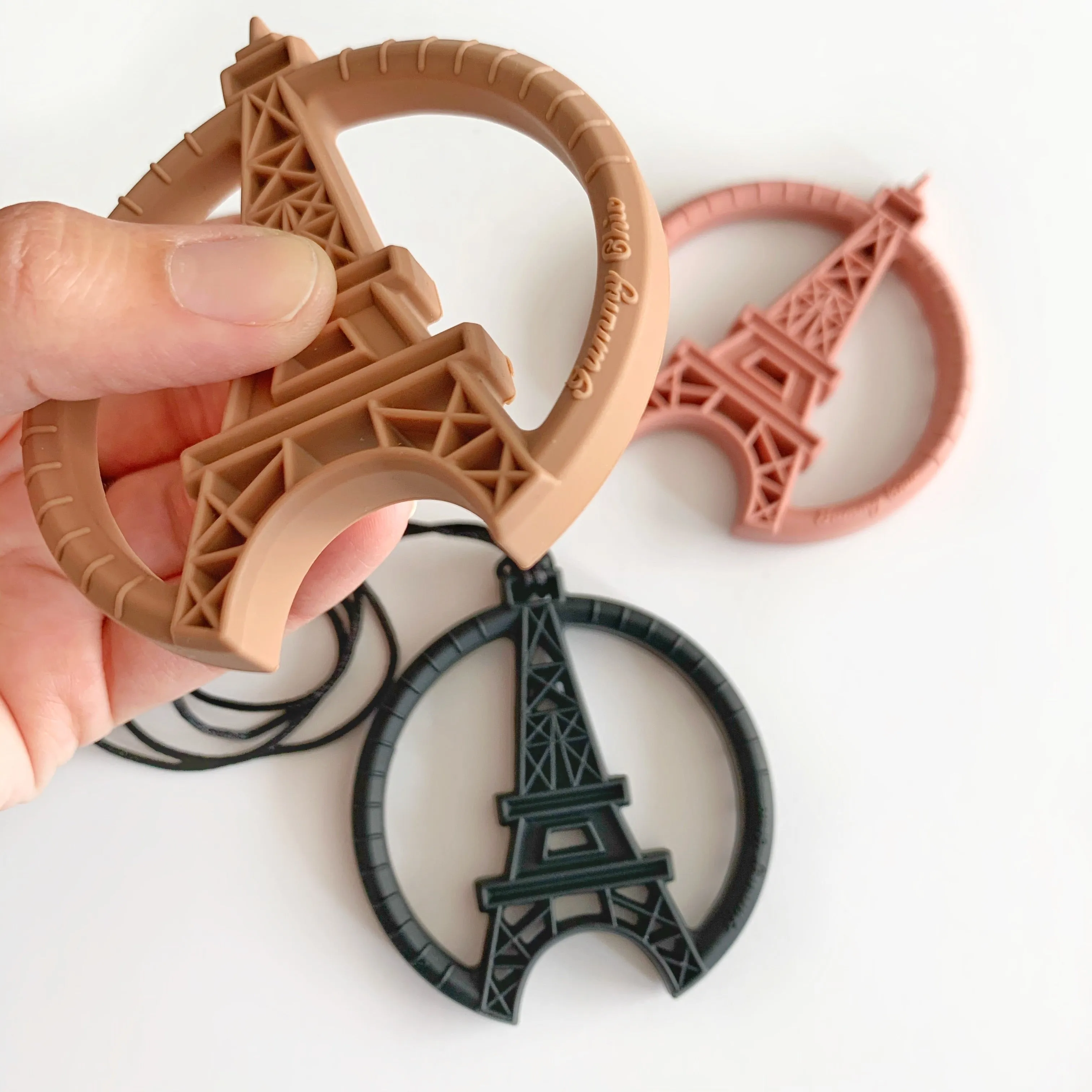 Paris Tower Sensory Chew  Pendant