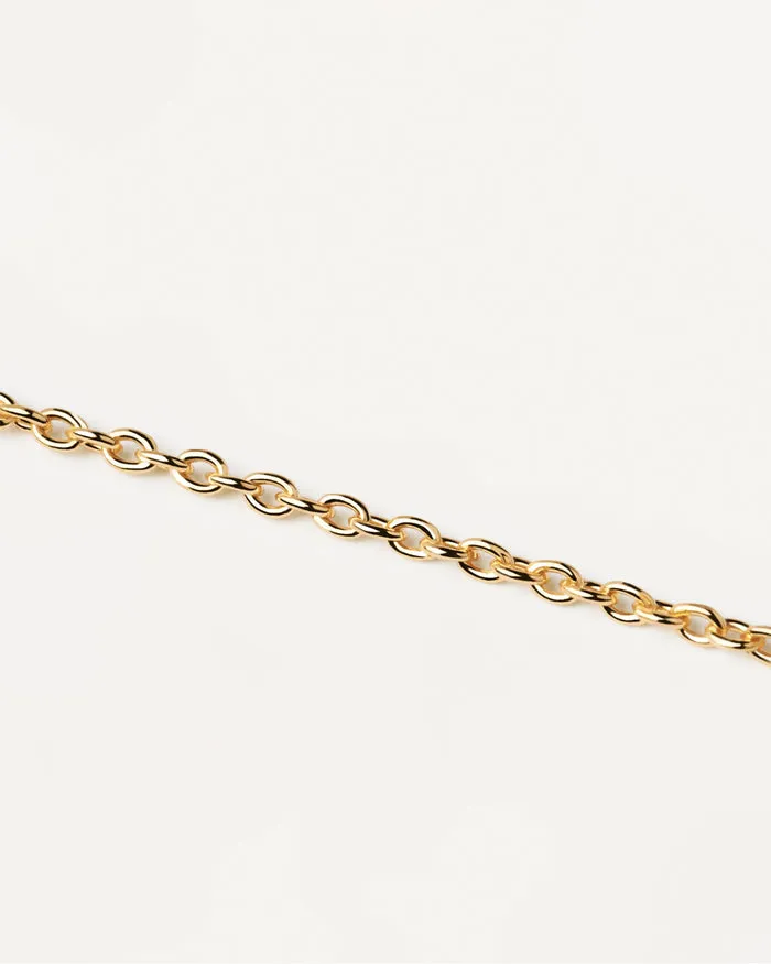 PDPaola Gold-Plated Charms Chain Necklace