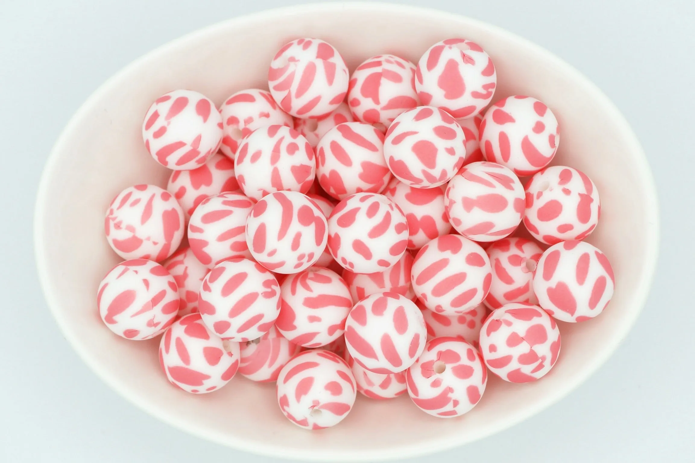 Pink Cow Print