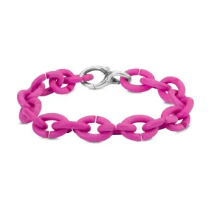 Pink Silver Bracelet