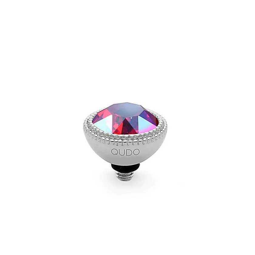 Qudo Fabero 11mm Silver Topper - Light Siam Shimmer
