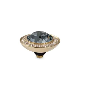 Qudo Tondo Deluxe 13mm Gold Topper - Silver Night