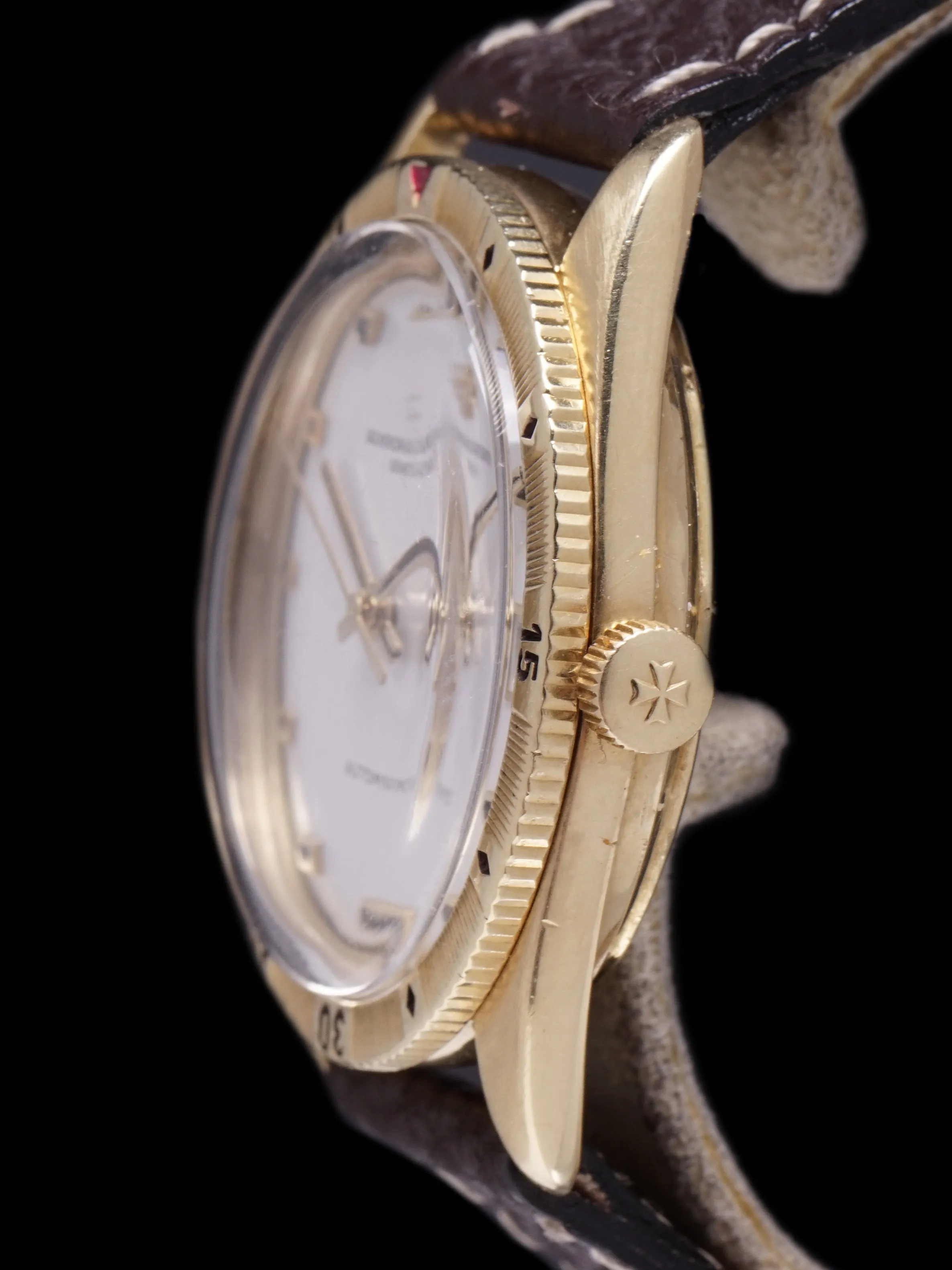 *Rare* 1960s Vacheron Constantin Turnograph (Ref. 6782) "Porcelain Dial"