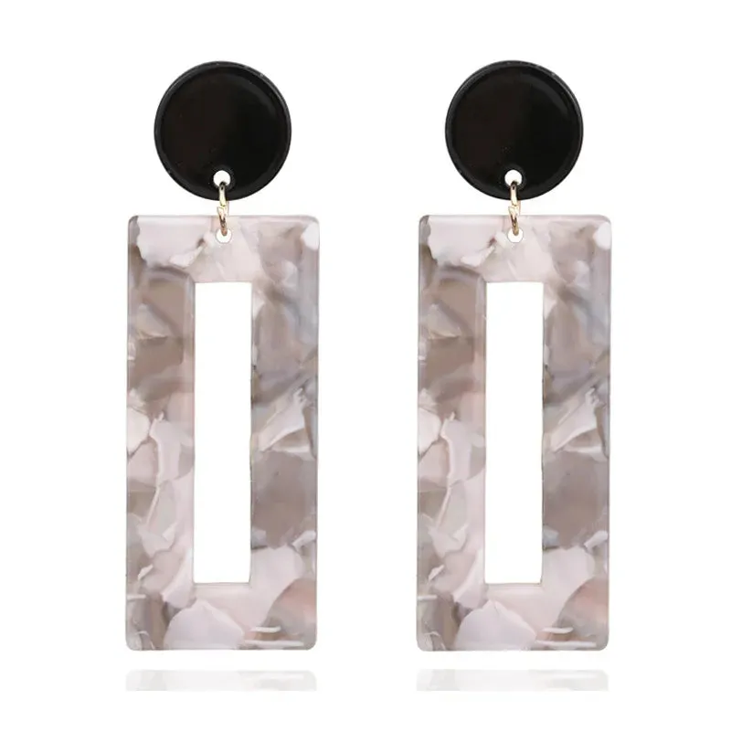 Resin Holidays Clip On Earrings