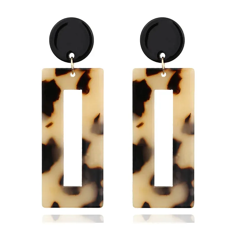 Resin Holidays Clip On Earrings