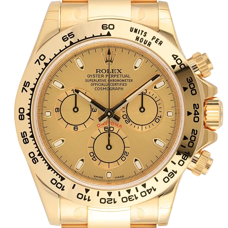 Rolex Cosmograph Daytona 18ct Yellow Gold with Champagne Dial 116508