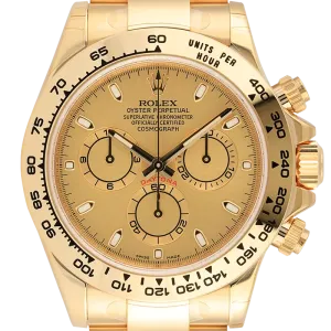 Rolex Cosmograph Daytona 18ct Yellow Gold with Champagne Dial 116508