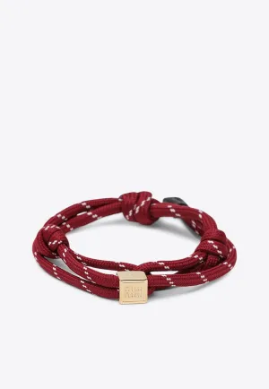 Rope Logo Engraved Bracelet