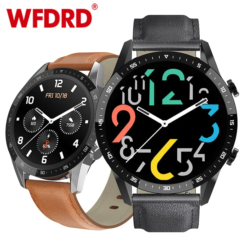 Round Smart Watch T30 With DIY Watch Face ip67 Waterproof Heart Rate Checker For Custom Smart Watch