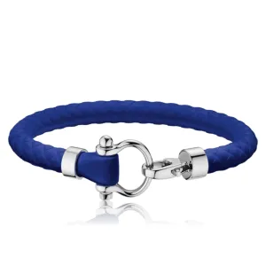 SAILING BRACELET - ELECTRIC BLUE RUBBER