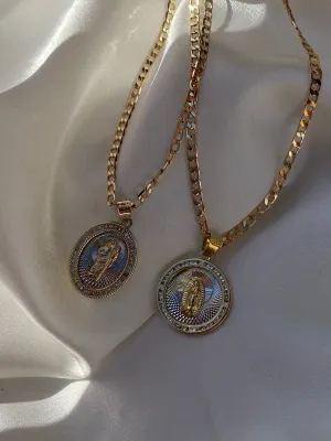 Saint gem necklaces