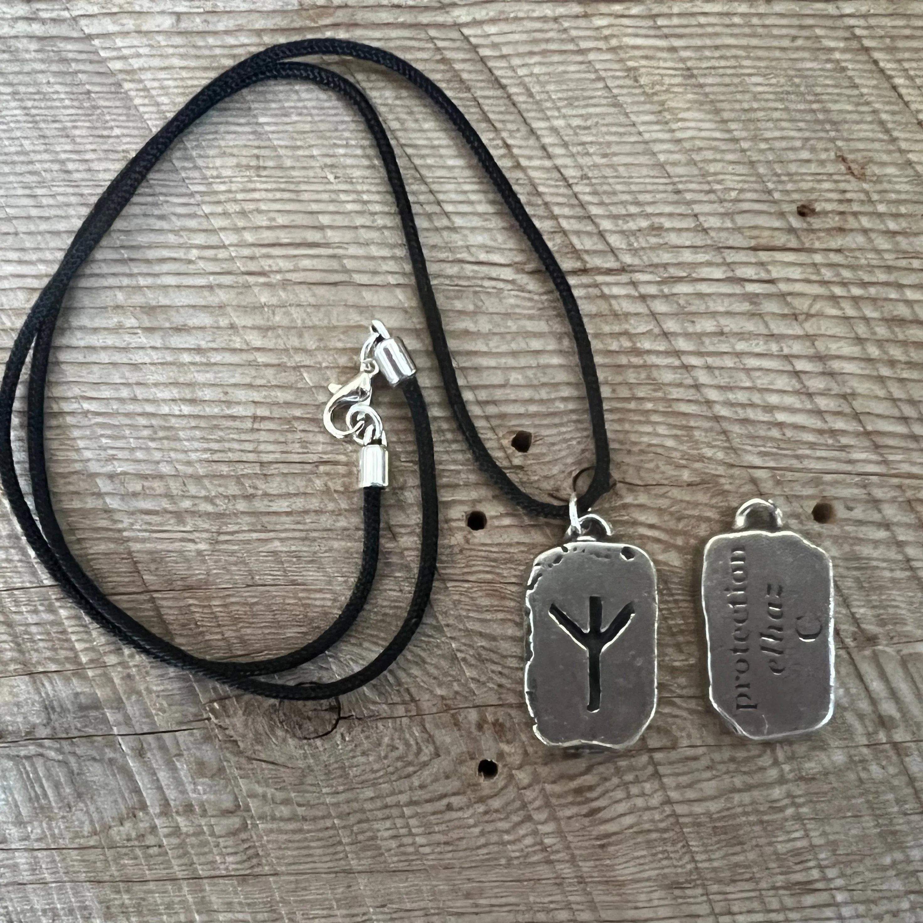 SariBlue® Viking Rune Necklace Strength Protection
