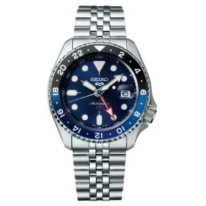 Seiko 5 Sports Blueberry Blue Dial Men 42.5mm