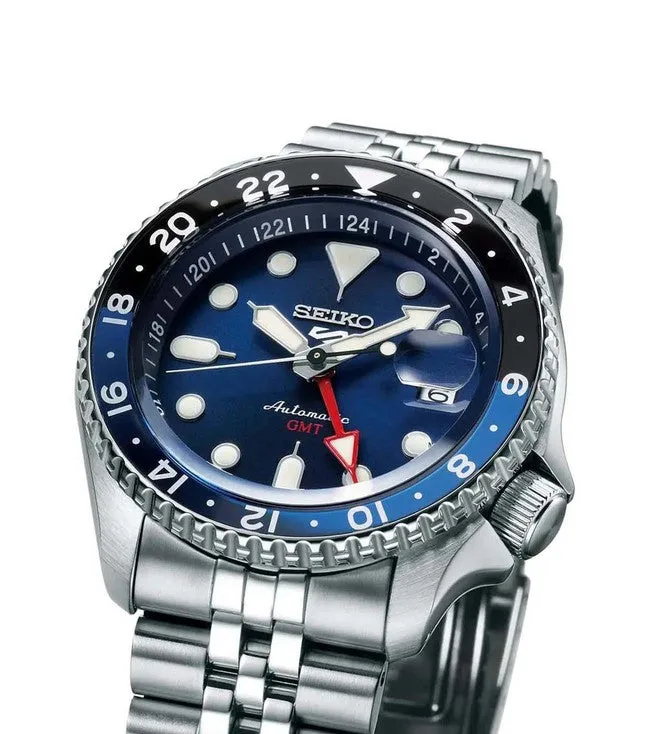 Seiko 5 Sports Blueberry Blue Dial Men 42.5mm