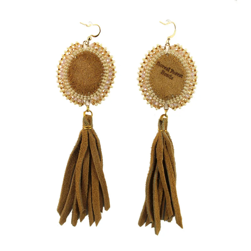 Shaina Wambululu Deer Antler Earrings