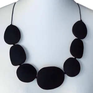 Silicone Teething Necklace - Black