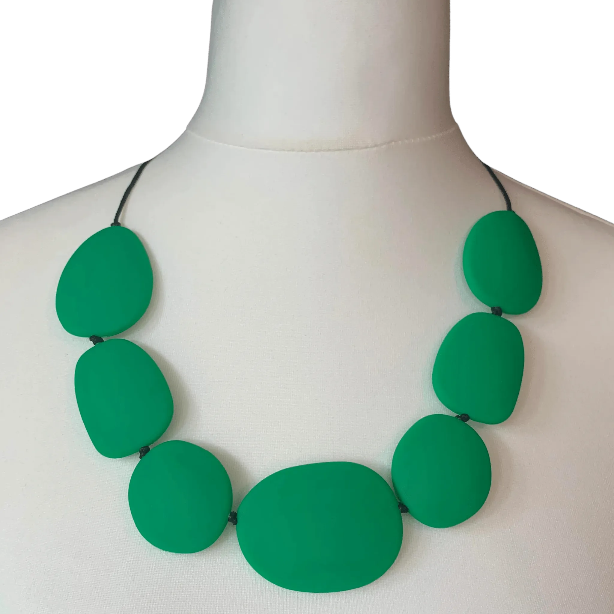 Silicone Teething Necklace - Green