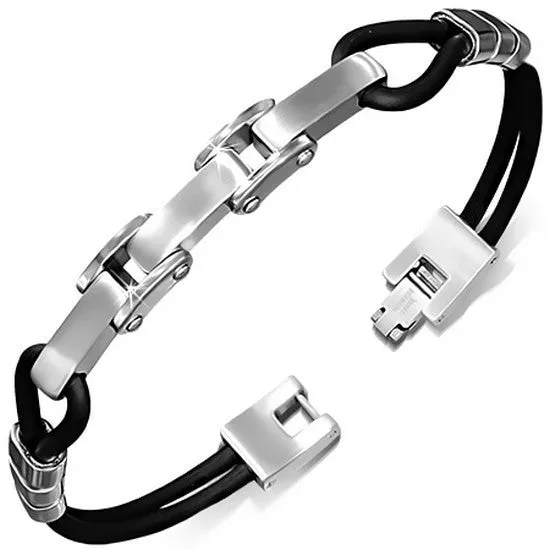 Silver Tie Men's Clasp