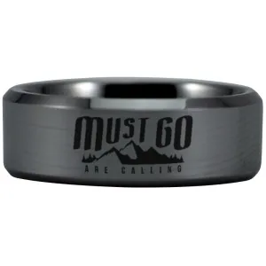 Silver Tungsten Mountains Are Calling Ring