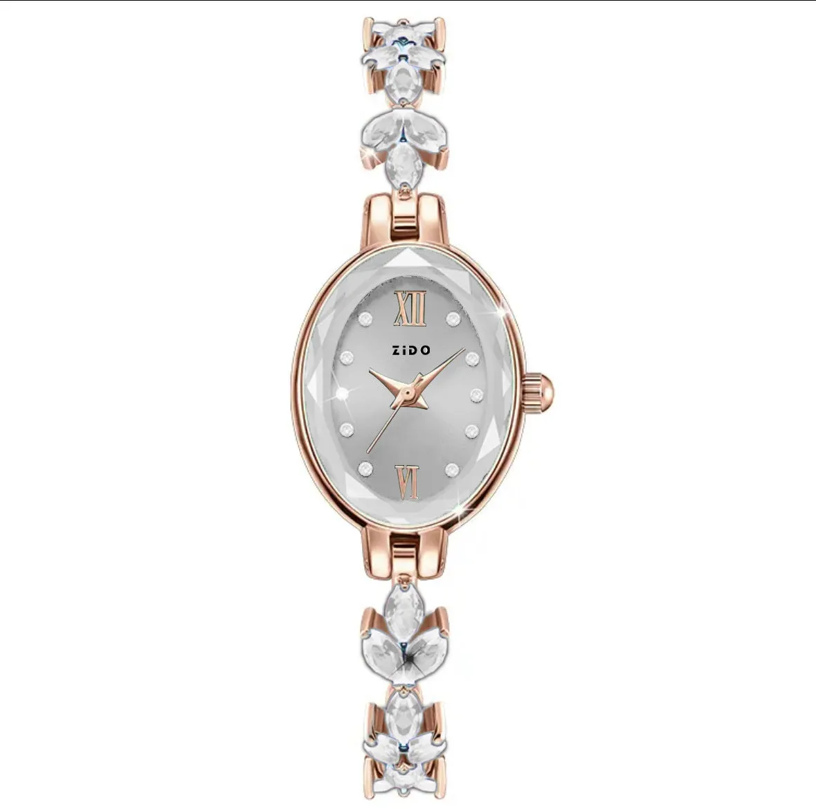 Simple Fashion Sports Waterproof Oval Women's Wrist Watch