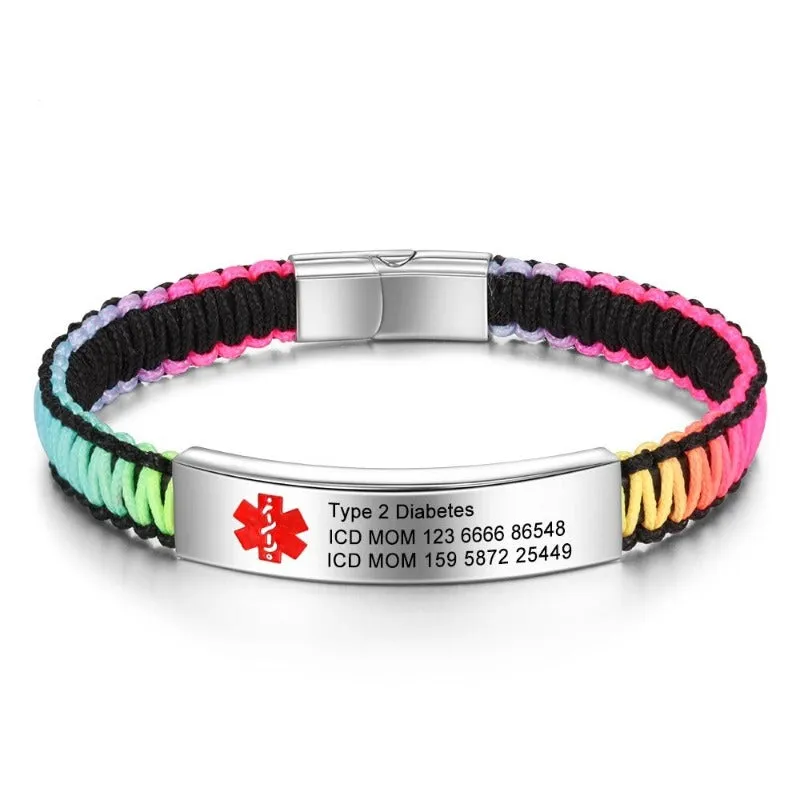 Stainless Steel Engraving Bracelet
