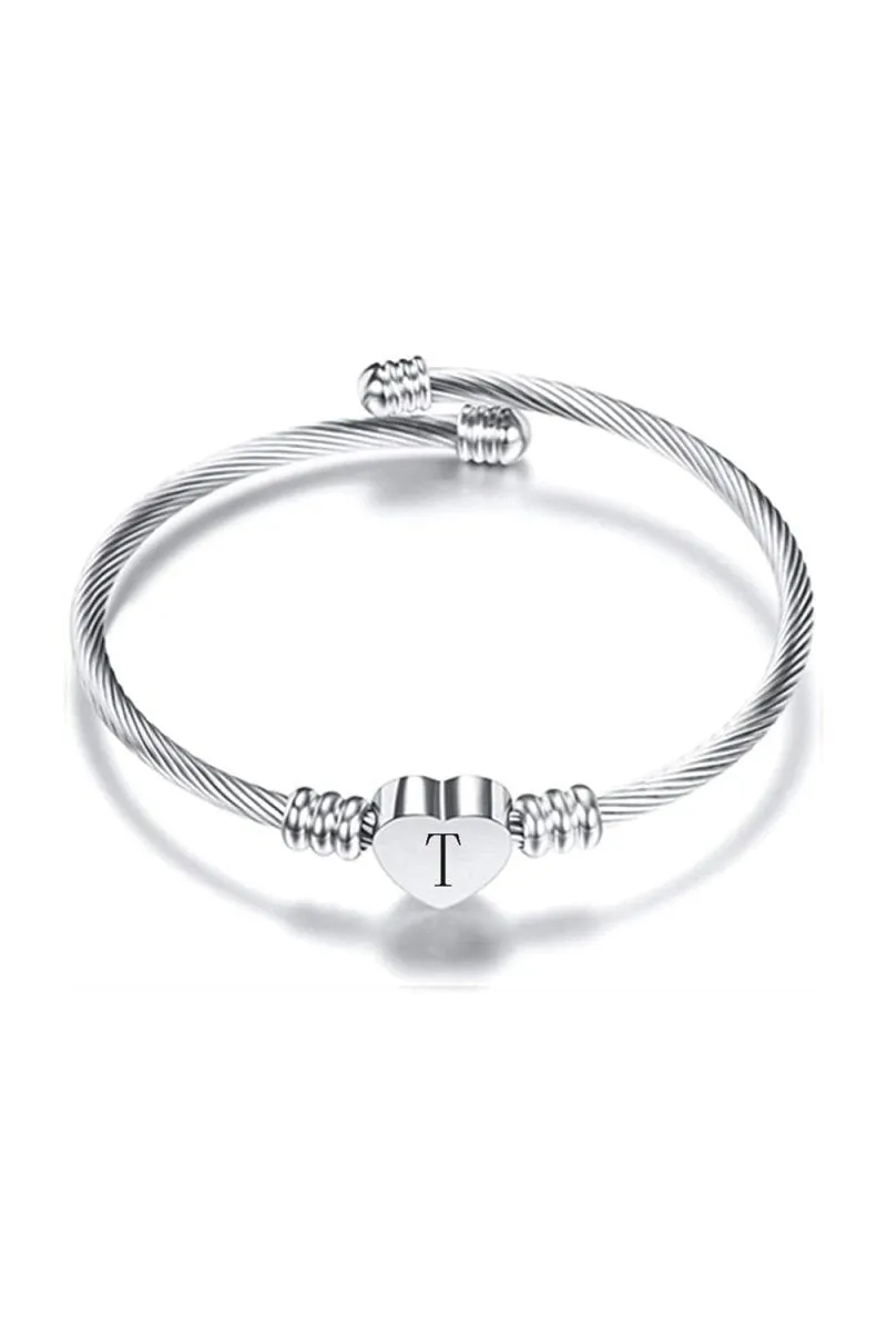 Stainless Steel Heart Bracelets