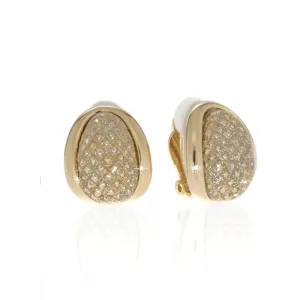 Stardust Gold Sharkskin Earrings