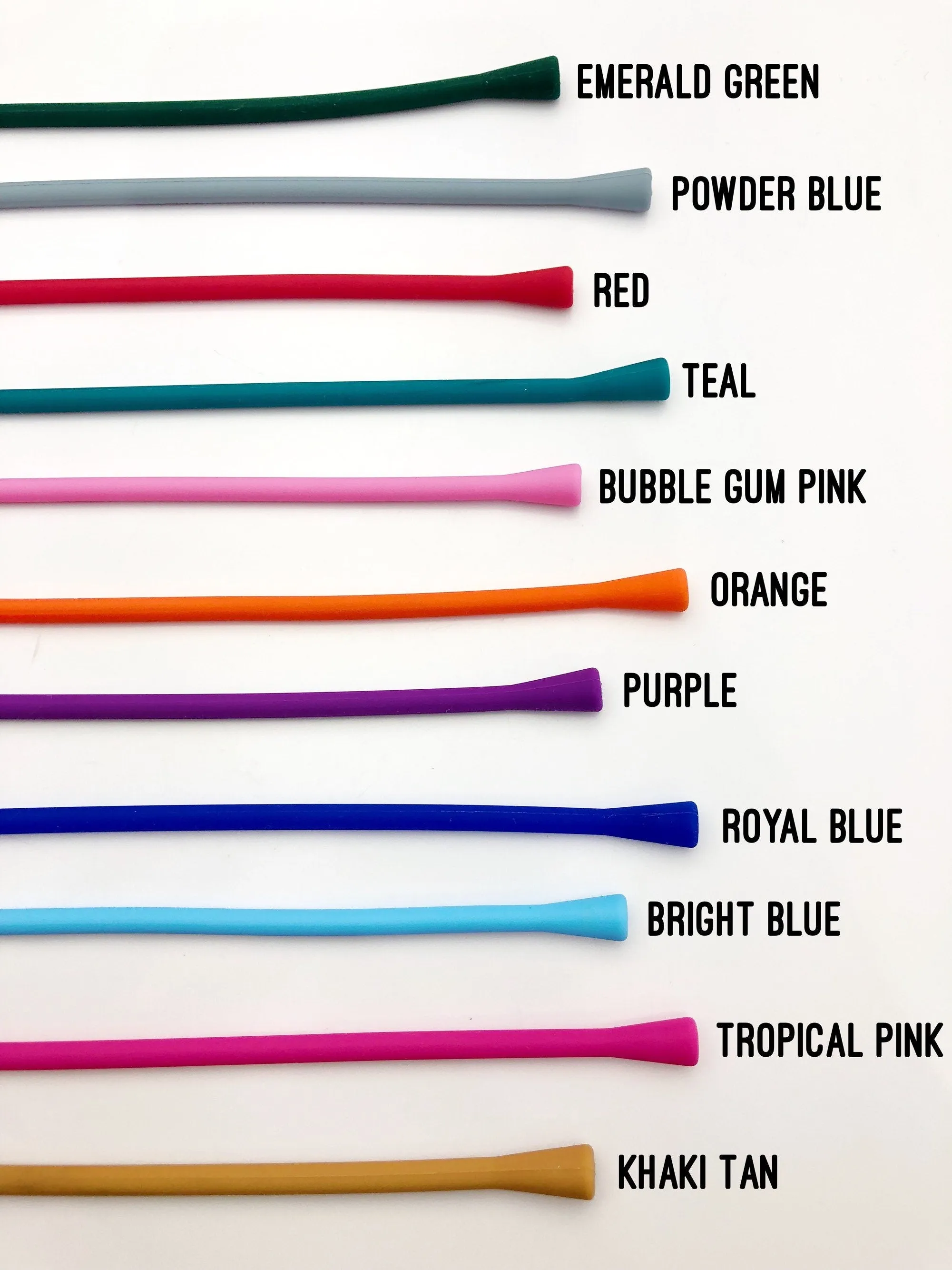 Stretchy Silicone Bracelet or Necklace with Pearl Setting, 20 Colors Available