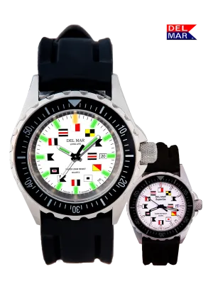 Super Glo Sports Strap White Nautical #50236
