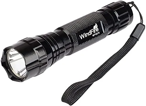Tactical Flashlight Super Bright,150000 Lumens 1 Mode Light with Rail Mount Quick Release & Remote Pressure Switch LED Flashlights Torch for Outdoor Camping Hunting