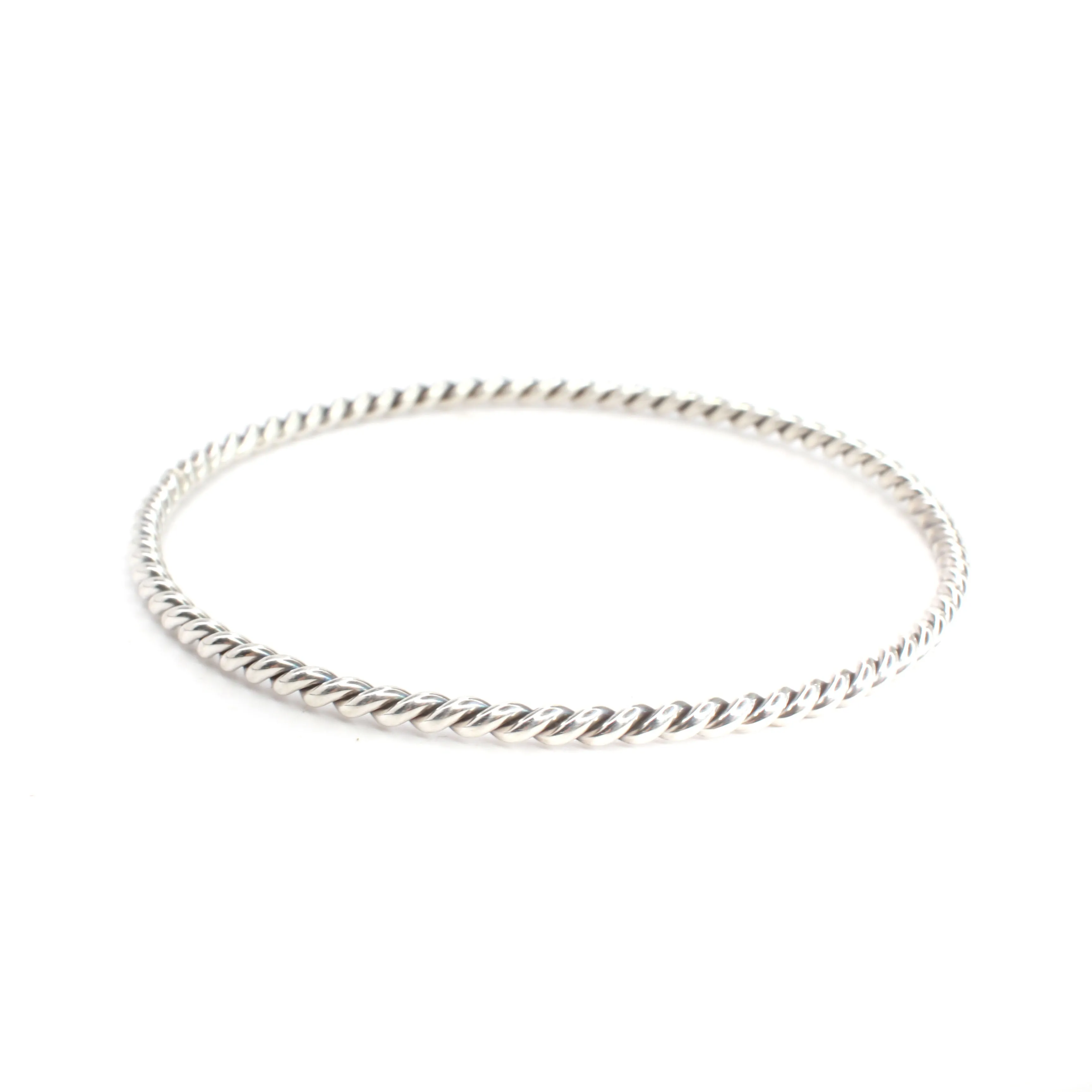 The Classic Rope Bangle (3mm) - 8"