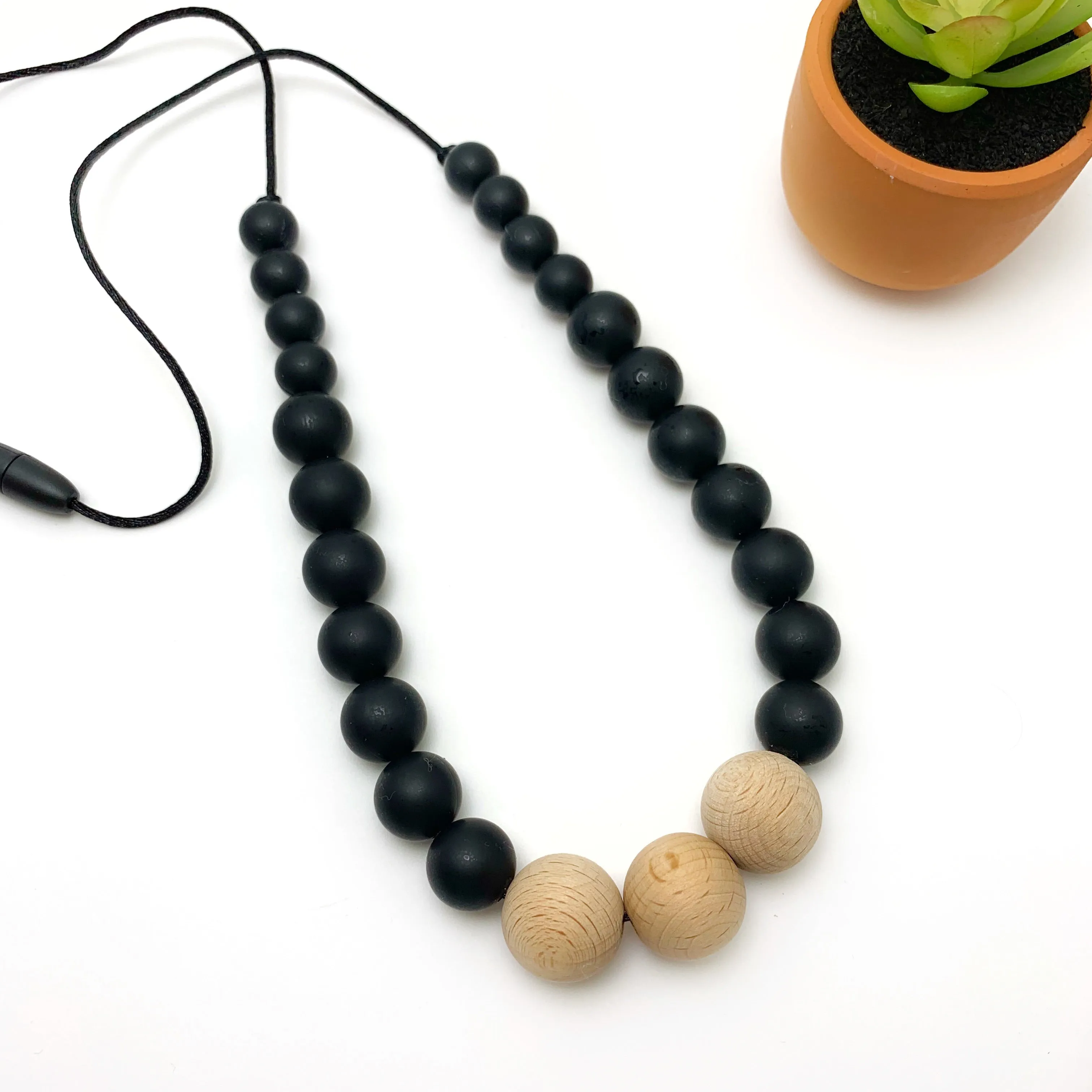 The Santorini Safe Sensory Teething Necklace
