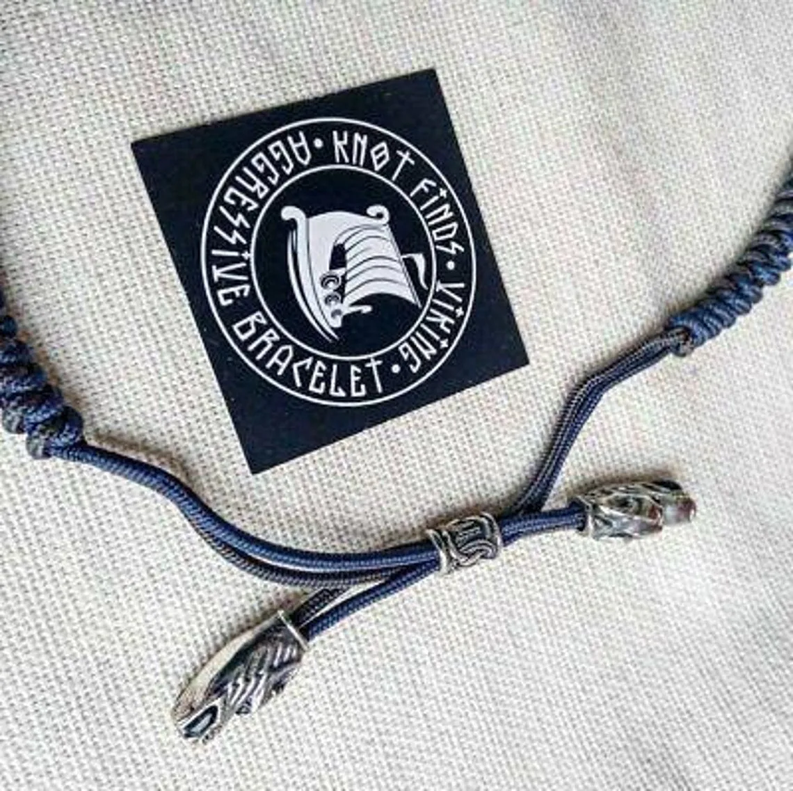 Thor's Hammer necklace. Mjöllnir pendant, Paracord jewelry. Viking style. Mens accessories.