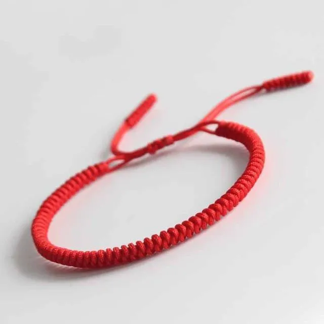 Tibetan Blessings Knot Rope Bracelet