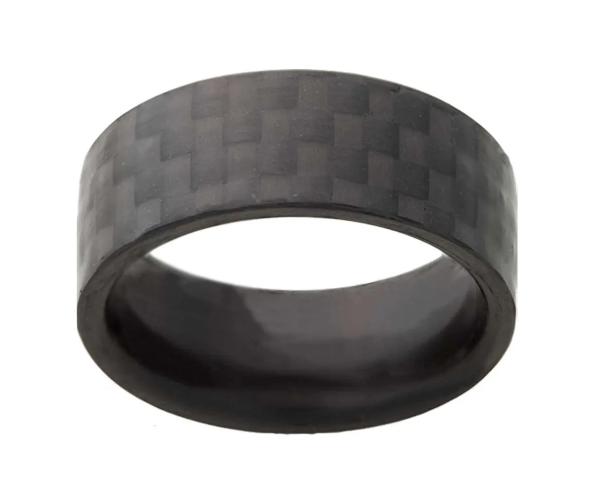 Traditional Carbon Fiber Ring