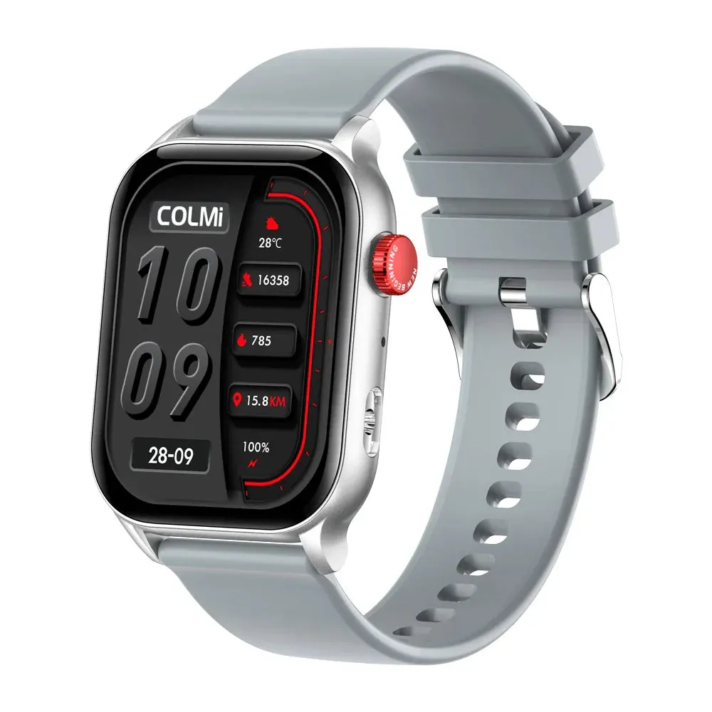 Unisex 1.95 Inch Hd Amoled Smartwatch With Voice Calling And Health Monitoring