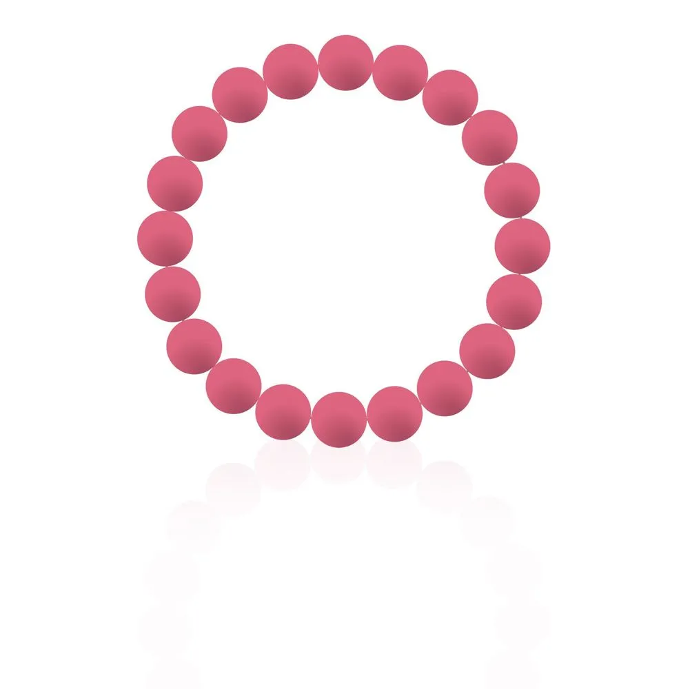 Watermelon Silicon rubber 9MM bead bracelets