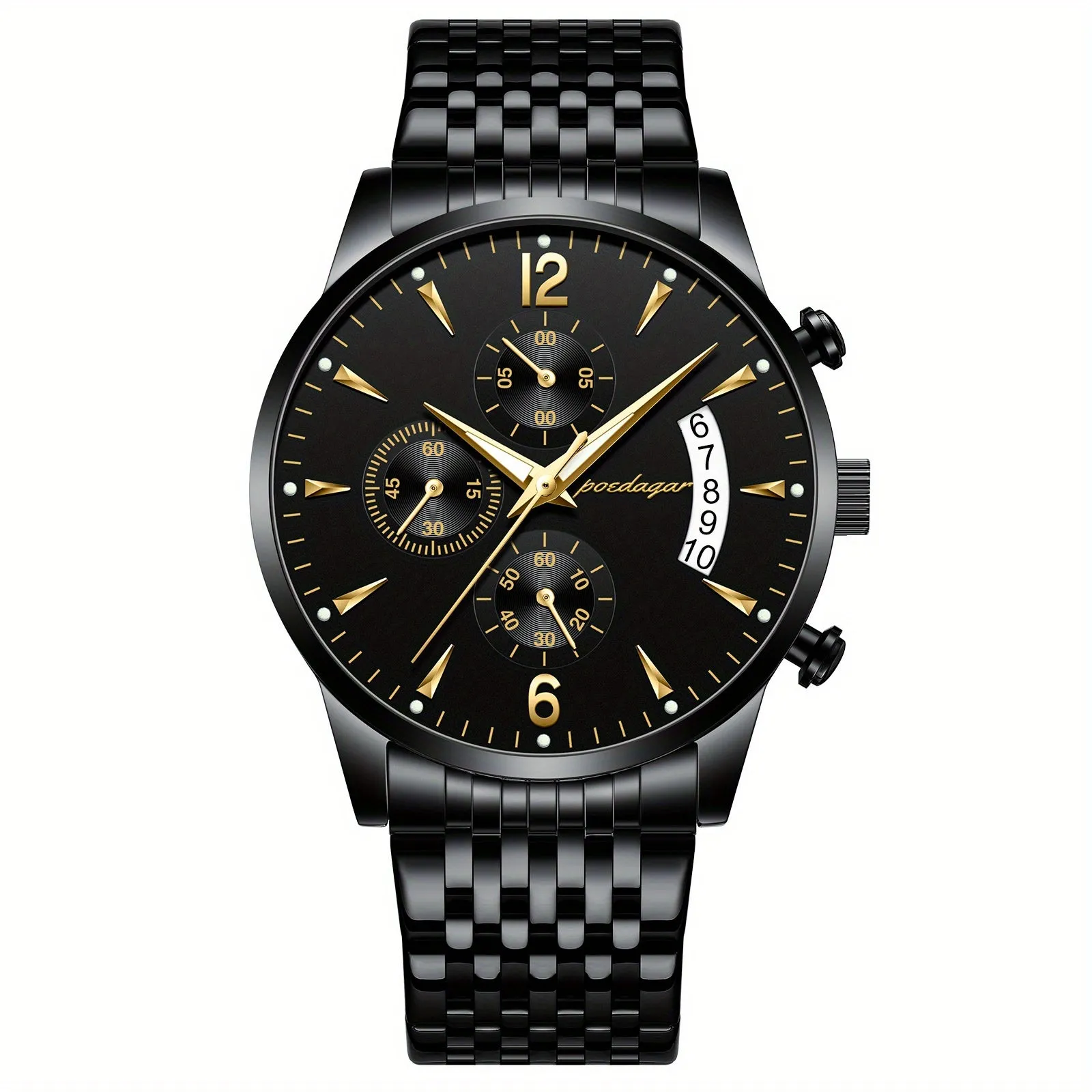 Waterproof Luminous Mens Quartz Watch