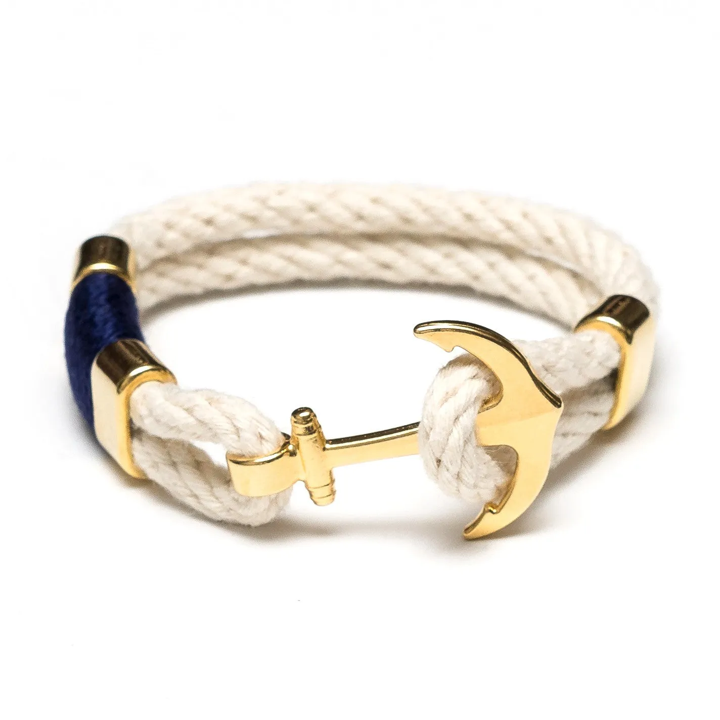 Waverly - Ivory/Navy/Gold