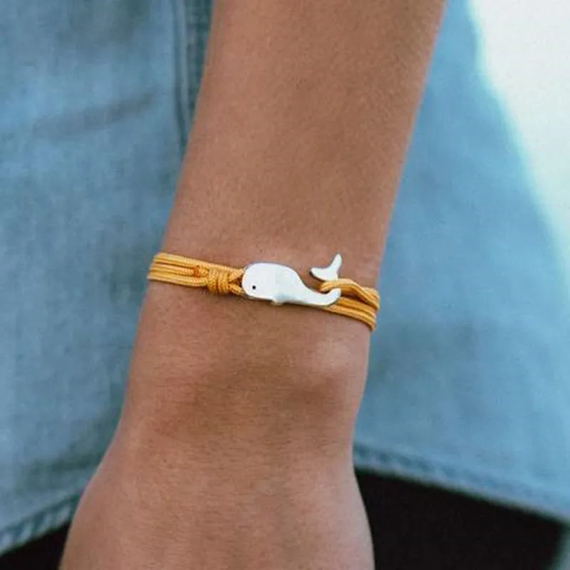 Whale Rope Bracelet