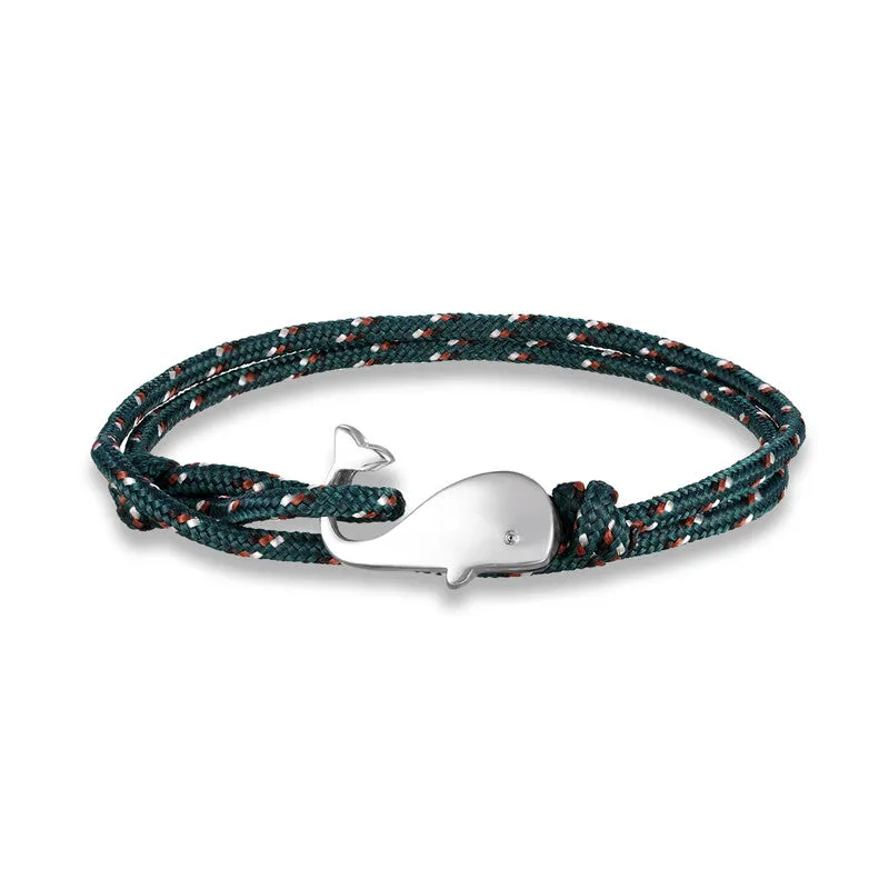 Whale Rope Bracelet